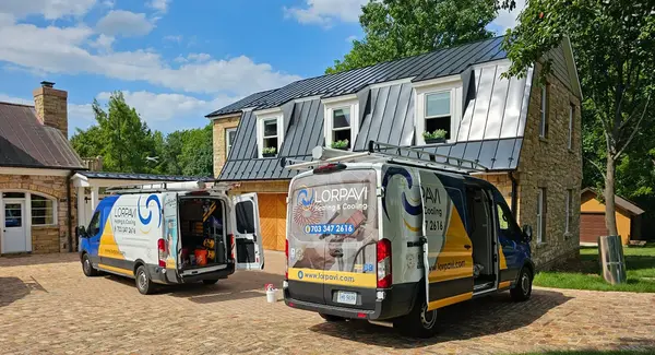 LORPAVI HVAC service vans ready for emergency repairs