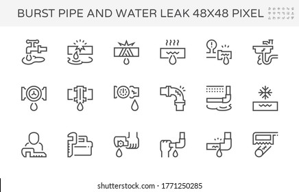 System leaks icon